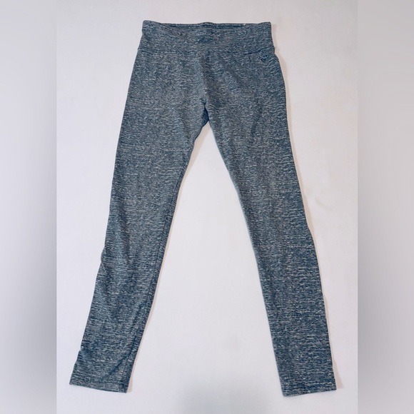 Justice Heathered Gray Kids Leggings - Picture 6 of 6